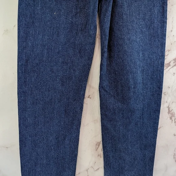 Everlane The Way High Jean Dark Wash Denim Straight Zip Fly Regular - Picture 8 of 11